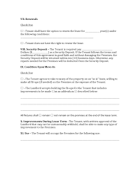michigan commercial lease agreement free download