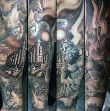 Filled with heroic characters, gods and goddesses, ancient greek mythology is filled with greek tattoos are one of the complex tattoo designs, which involve an extreme level of detail. Top 59 Greek Mythology Tattoo Ideas 2021 Inspiration Guide