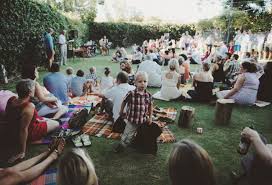 Backyard Picnic Wedding Arlene Jake Wedding Backyard Reception Backyard Wedding Ceremony Wedding Ceremony Seating
