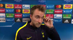Christian eriksen talks us through his two goals in this season's champions league, both against inter milan in the group stages. Christian Eriksen Post Match Interview Tottenham 3 1 Real Madrid Youtube