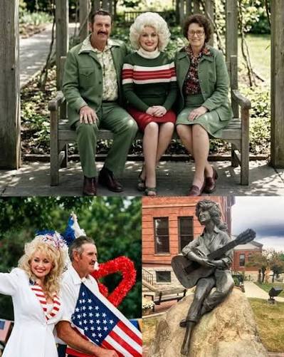 Dolly Parton's father secretly cleaned her statue in Sevierville