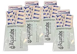 Aquatabs Water Purification Tablets 100 Four Pack