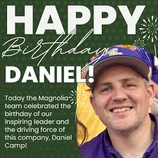 🎉A very happy birthday to our amazing boss and leader, Daniel Camp! 🎂 We  hope you've had a fantastic day filled with lots of love! Thank you so much  for all your