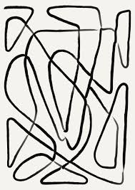 Black And White Line Art Abstract Geometric Wall Art Black And White Prints Lines Stripes Poster Modern Abstract Poster Lines Art Print 24x36 Poster 20x30 Art 18x27 Geometric Wall Art Abstract Poster Black And White Prints
