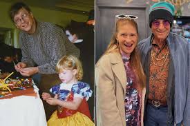 Phoebe and Jennifer Gates Celebrate Dad Bill's 69th Birthday