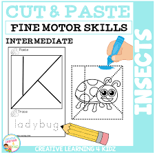 Please share your thought with us and our followers at comment box at the end of the page, and also, you can tell people about this. Cut And Paste Fine Motor Skills Puzzle Worksheets Insects Digital Download