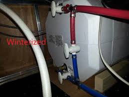 This is an rv how to project creating a water heater bypass. Picture Of Valve Settings For Hot Cold And Bypass Page 2 Forest River Forums
