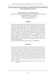 Nah pada contoh soal fpb dan kpk ini terdapat juga bisasnya soal cerita dan pada soal ini terdapat juga beserta jawabannya. Pdf Pengembangan Media Pembelajaran Untuk Materi Fpb Dan Kpk Bagi Siswa Sekolah Dasar Kelas Iv