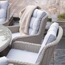 Cube deluxe rattan 8 seat dining set in grey. Astor 8 Seater Envirobuild