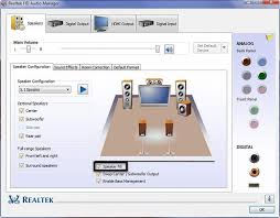 The drivers for different hardware components are needed to allow those items to communicate effectively with the computer. Realtek Hd Audio Manager Windows Download Free Driver Market