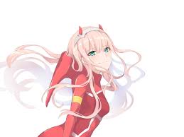 With him darling in the franxx. Desktop Wallpaper Zero Two Artwork Beautiful Hd Image Picture Background 80f437