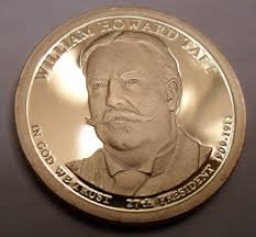 MOEDA DE 1 DOLAR SÉRIE PRESIDENTES AMERICANOS WILLIAM H