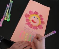 This is easy to make but still meaning! Homemade Birthday Card Fun Family Crafts