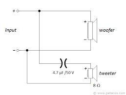 205c409 with 2 way speaker crossover wiring diagram epanel. Simple Speaker Crossover Circuit Diagram