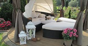 Gartenliege Sonneninsel Xxl Poly Rattan Gartenlounge Gartenmbel 210cm Garten Lounge Gartenliege Grosser Garten