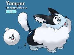All of the nutrients needed for evolution are contained in its small ball. Posted My Cherubi Variant A Little While Ago So Here S My Yamper Variant Pokemon