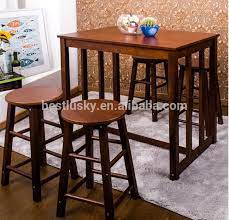 Two vintage wingback chairs upholstered with crewel fabric bookend a. Pine Wood 5 Piece Bar Table Set High Pub Table Set With 4 Bar Stools Bar Table And Stool Buy 5 Piece Bar Table Set And Stool Dining Table Set 5 Piece Bar Table Sets Dining