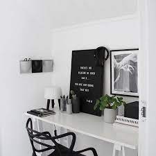 Home Office Home Office Design Home Office Decor Black And White Home Office