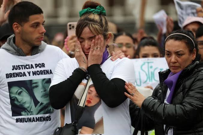 Thousands protest livestreamed murder of 2 women, young girl in Argentina