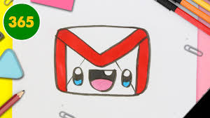 Comment dessiner logo batman kawaii étape par étape. Comment Dessiner Logo Gmail Kawaii Etape Par Etape Dessins Kawaii Facile Youtube