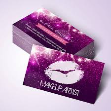 Make a great impression with your business cards. Makeup Artists Business Cards Designs Saubhaya Makeup
