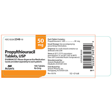 Image result for Propylthiouracil