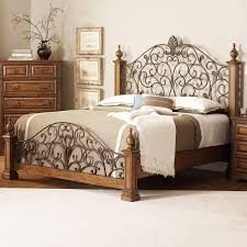 The haven park urban bedroom is a modern dream that belongs in your home. 6 Piece Edgewood Poster Bed Bedroom Set In Distressed Warm Brown Oak Finish By Coaster 201620