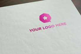 Free Realistic Logo Mock Up Logo Mockup Free Logo Psd Logo Psd