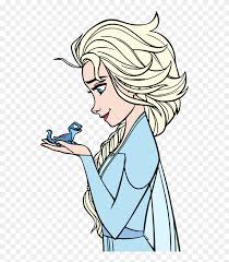 You can print or download them to color and offer them to your family and friends. Elsa Frozen 2 Coloring Pages Clipart Full Size Clipart 5287057 Pinclipart