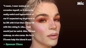 Would you be OK with your boyfriend or husband wearing makeup?