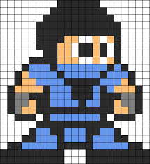 Subzero Perler Bead Pattern Kandi Pattern Perler Beads Perler Bead Patterns Pixel Art