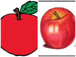 Buah alpukat bentuknya seperti buah apel tapi sedikit lonjong dan berwarna hijau tua. Sketsa Gambar Buah Apel Berwarna Gambar Buah Buahan