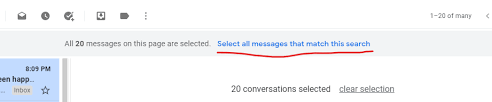 So also click select all conversations that match this search. How To Mark An Entire Gmail Inbox As Read
