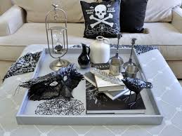 Every Ottoman And Coffee Table Needs The Perfect Tray To Display Your Favorite Things We Are Love It Up Decor Ottoman Tray Classy Halloween Decor Square Tray