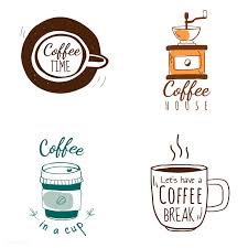 Set Of Coffee Shop Logos Vector Free Image By Rawpixel Com Filmful Vector Vectorart Foodanddrink Coffee Shop Logo Shop Logo Vector Logo