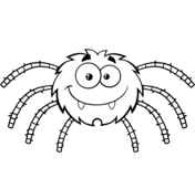 Funny Cartoon Spider Coloring Page Spider Coloring Page Coloring Pages Free Printable Coloring Pages