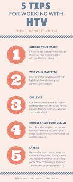 Heat Transfer Vinyl Tips Heat Transfer Vinyl Silhouette Vinyl Heat Transfer