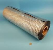 stainless steel foil embossed dimpled texturized heat shields