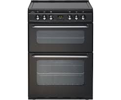 Newworld Newhome Nwec600dom Electric Cooker With Ceramic Hob Black Freestanding Cooker Ceramic Cooker Gas Cooker
