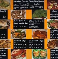 Menu is for informational purposes only. Casey S Cookin Home Facebook