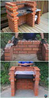Diy Brick Bbq Grill Anleitung Video Diy Gartengrill Bbq Grill Design Diy Backyard Brick Bbq