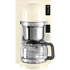 To some degree, the term 'pour over' can also apply to filter coffee machines which perform a similar function automatically while you read the morning. Kitchenaid Pour Over 5kcm0802bac Filter Coffee Machine Almond Cream Filter Coffee Machine Coffee Machine Best Pour Over Coffee Maker