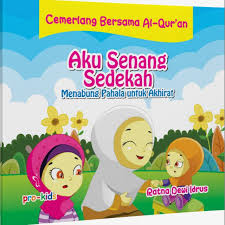 Buku Cerita Anak Islami Aku Senang Sedekah Shopee Indonesia