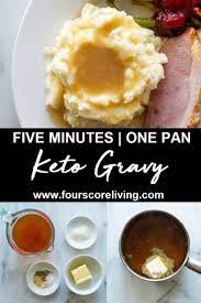 Five Minute Keto Gravy Recipe Homemade Turkey Gravy Keto Recipes Easy Turkey Gravy Recipe