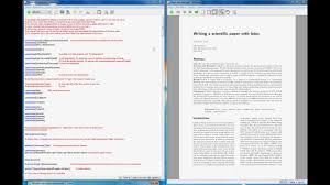 Scientific paper example if you are a young scholar or a prospective college or university student you need to know how to write and publish a scientific paper. Latex Bibtex How To Write A Scientific Paper Example Youtube