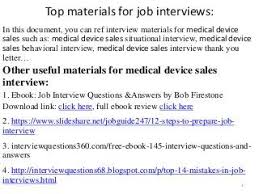 42 Medical Device Sales Interview Questions Pdf This Or That Questions Interview Questions Interview Questions And Answers