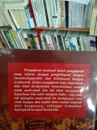 Menurut etimologi ( bahasa ) pendidikan dalam islam Jual Buku Pendidikan Dan Pengajaran Nasional Karya Ki Hajar Dewantoro Di Lapak Permata Buku Bukalapak