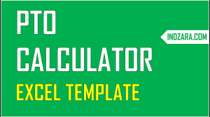 pto calculator excel template