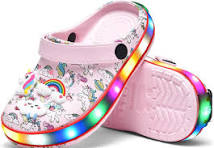 Amazon.com | STAHOVY Kids' Boys Girls LED Clogs Cute Garden ...
