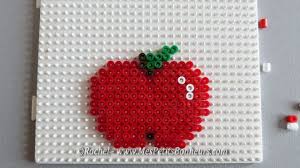 Fruits D Automne En Perles A Repasser Bricolage Facile Pour Les Enfants Bricolage Facile Perles A Repasser Perle